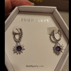 Ring bomb party Earrings Stardust Dangle